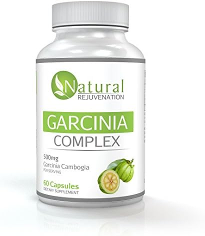 Garcinia Cambogia Pure Extract Capsules All Natural Appetite Suppressant and Ultra Weight Loss Supplement: 500mg