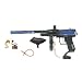 Paintball Gun Kingman Spyder Custom Painted Pilot ACS Refurbished Black Marker - Blue Mettalic