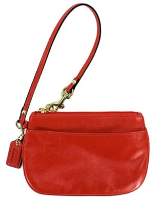 coach wristlets orange