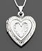 Sterling Silver Mother-of-Pearl Heart Locket