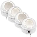 Maxxima MLN-10 LED Night Light with Sensor (Pack of 4)