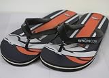 Denver Broncos NFL Unisex Big Logo Flip Flops