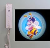 Nintendo Super Mario Galaxy Wii-mote Projector Keychain Bee Mario