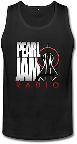 Pearl Jam Tour 2016 Poster Black Tank Top For Men