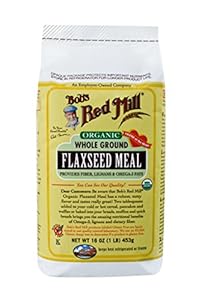 Bob's Red Mill Organic  Flaxseed Meal, 16-Ounce Packages (Pack of 4)