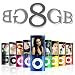 from FLASH-MEMORY 8GB MP4 PLAYER NANO STYLE 4TH GENERATION MP3 PLAYER with FM RADIO and FULL COLOUR LCD SCREEN & 30 PIN IPOD DOCK CONNECTOR - 5 colours (NOT an Ipod Nano) Model h-29.10