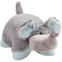 My Pillow Pets Nutty Elephant - Large (Grey with Blue)
