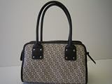 DKNY (Donna Karan) - DKNY (Donna Karan) Signature Small Handbag in White / Brown