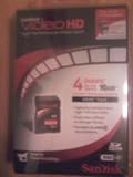 Review SanDisk  / Sandisk 16gb Video HD SDHC card in retail packaging