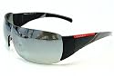 PRADA SPS-07H SPS07H Black/Grey 7BD-4S1 Frame Sunglasses