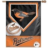 Baltimore Orioles 27x37 Banner Vibrant Colors & Exciting Graphics Nylon Material
