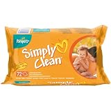 Pampers   Pampers Lingettes Simply Clean x72