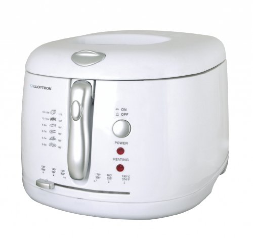 Lloytron Plc 2.5L Deep Fat Fryer In White SALE