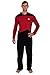 Robe Factory Unisex Star Trek NG Red Command Uniform Pajamas Set
