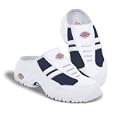 Dickies "Roxie" Leather Shoe with Mesh Side in Assorted Colors. Perfect for long hours on your feet!