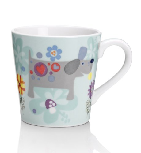 Dogs & Flowers Mug