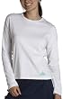 adidas Women's Featherweight Embroidered Logo Long-Sleeve Top