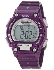 Timex Womens T5K5589J Sport Ironman Purple Full Size Shock 30 Lap Watch