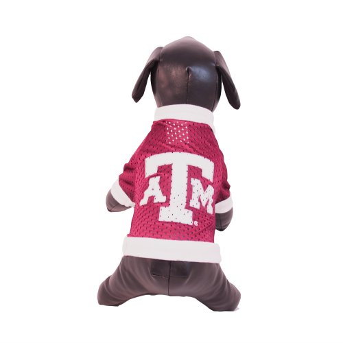 NCAA Texas A&M Aggies Athletic Mesh Dog Jersey (Team Color, Medium)