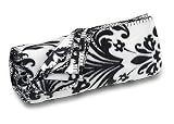 Paris DAMASK fleece BLANKET throw Warm WRAP thermal NEW