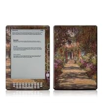 Monet - Garden at Giverny Design Protective Decal Skin Sticker for Amazon Kindle DX 9.7 inch E-Book Reader