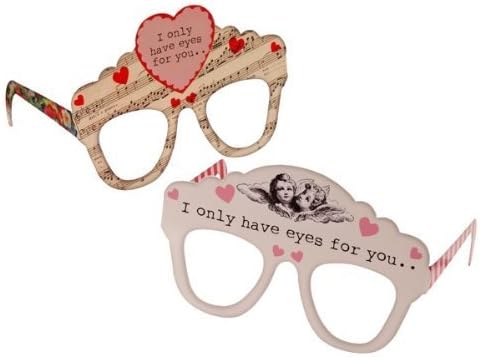 Love Talks Rose Tinted Party Spectacles by Lovetalks