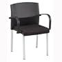 Europa Guest Chair-Black