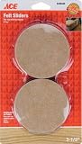 SHEPHERD HARDWARE 5426440/ACE ROUND FELT SLIDE 3.5