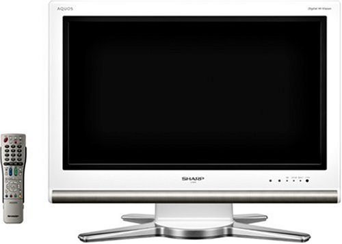 SHARP AQUOS 26V�^ �n��EBS�E110�xCS�f�W�^�� �n�C�r�W�����t���e���r LC-26D10W �z���C�g
