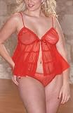 Escante : Escante Women's Malibu Camisole Set, Red, 1x