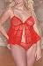 How To Measure Bra Sizes : Escante Women's Malibu Camisole Set, Red, 1x