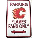 Calgary Flames Sports Team Parking Sign