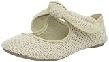 Big Buddha Women’s Baily Flat,Cream Fabric,8 M US | Primal Heels