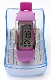 Der Digital LCD Chronograph Sport von Frauen Schaut Zu - Geschenk Hat Geboxt - Mehrfach Praktisch- 15-20cm Riemen - 3 ATM