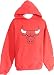 Bulls Sweatshirt - Chicago Bulls Primary Logo Patch Hooded Sweatshirt - XL