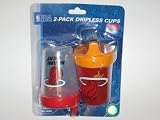 MIAMI HEAT 8 oz. Team Logo Kids No-Spill SIPPY CUP (2 Pack) by WeSellSports