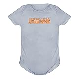 PROPERTY OF MY Australian Shepherd EMBROIDERY ベビーボディ