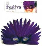 Festiva Exotic Mask, Purple - Costume Accesory