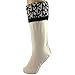 MICHAEL Michael Kors MK Rain Boots Sock Liners Black/Cream