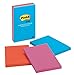 Post-it Notes, 4x6 in, 3 Pads, America's #1 Favorite Sticky Notes, Floral Fantasy Collection, Bold Colors, Clean Removal, Recyclable (660-3AU)
