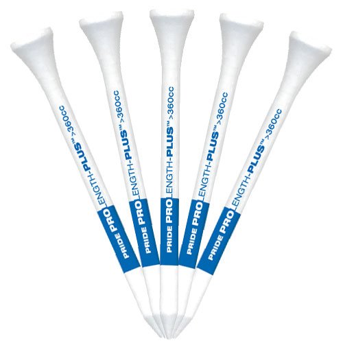 Reviews on Pride Professional Tee System ProLength Plus Tee, 3-1/4 inch-135 Count Bag (Blue on White)