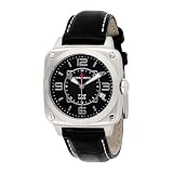 Torgoen Swiss Women's T15503 Zulu Quartz Stainless Steel Leather Strap Watch