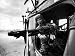 Helicopter Crew Chief James Farley Using M-60 Machine Gun in Landing Zone Near Da Nan...