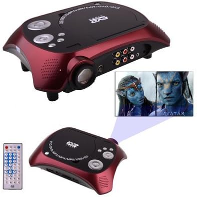 Imris - This Is an Amazon Dvd Projector. This Home Theater Portable DVD Projecter with Tv Receiver Function (Pal / Ntsc / Secam), Av in / OUT and Game Function, Support Sd / MMC Card / USB Flash Disk