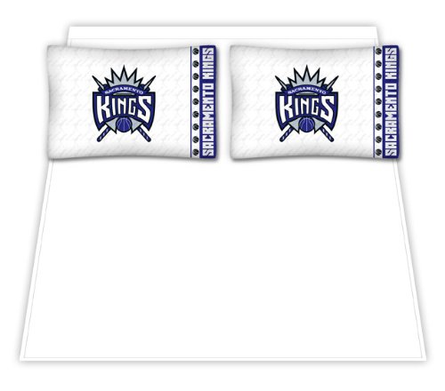 NBA Sacramento Kings Micro Fiber Sheet Set (Queen)