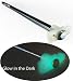 Glow Dark
10pc Camping Tent Stakes w/ Glow in the Dark Stopper Peg