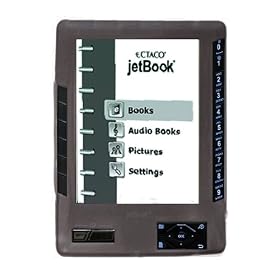 Ectaco Jetbook Book Reader Silicone Gel Skin Case Cover (SMOKE) by 