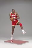 McFarlane Toys NBA Sports Picks Legends Series 5 Action Figure Hakeem Olajuwon (Houston Rockets) Red Jersey