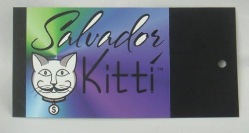 Salvador Kitti Small Pencil Bag (Paw in the Paint - Cat)