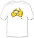 T-shirt with australia, squirrel, flying, tail